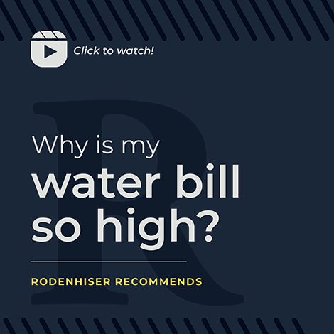 Why Is My Water Bill So High?