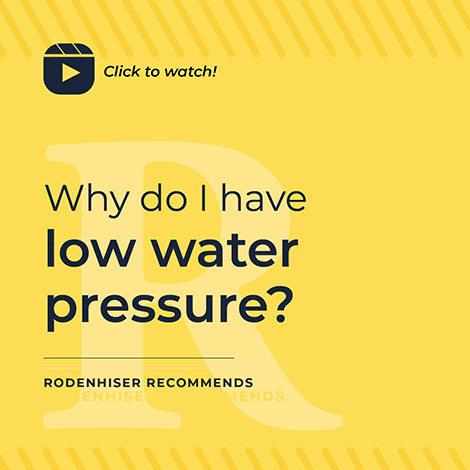 Why Do I Have Low Water Pressure?